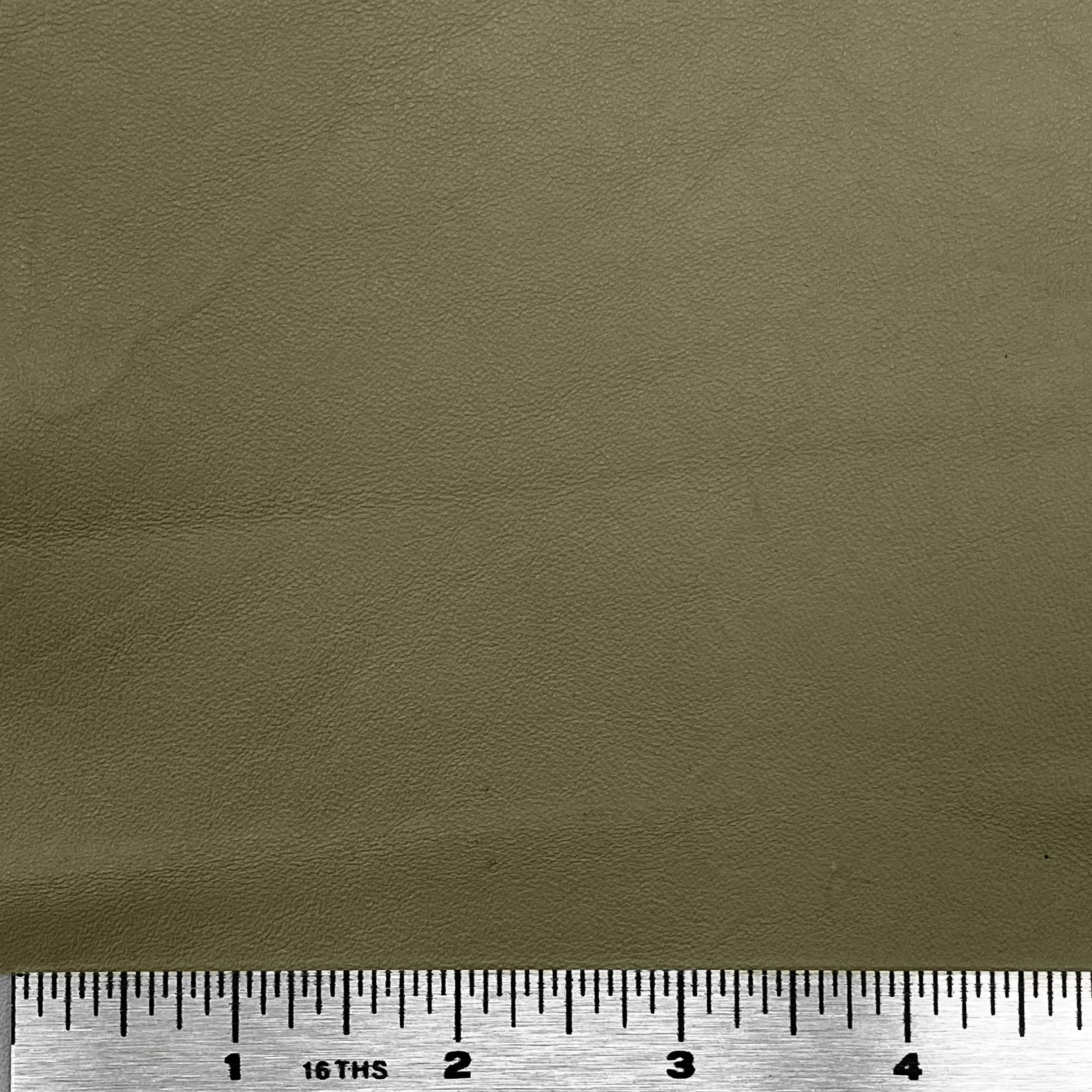 3oz (1.2mm) Cow Leather - Olive (per square foot)