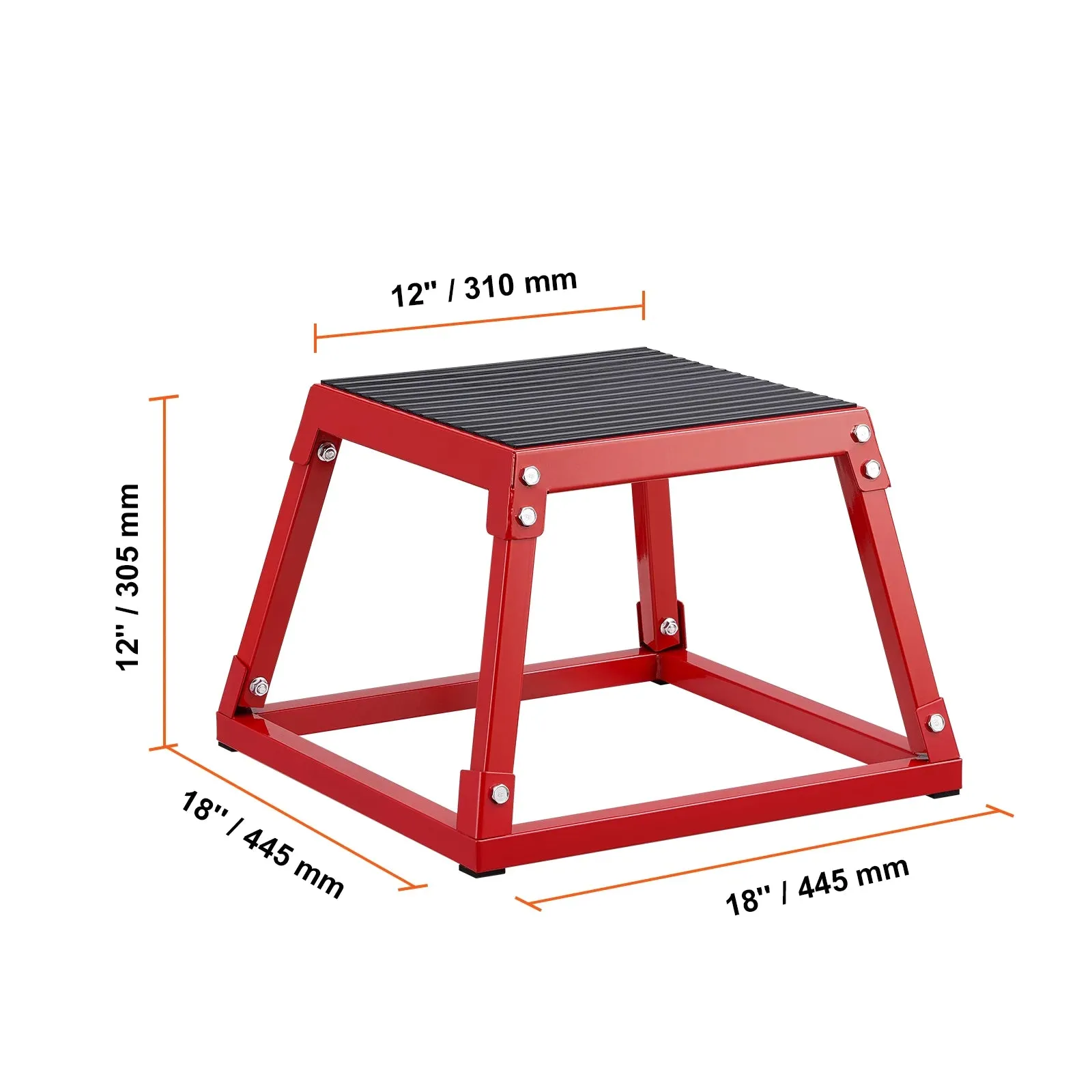 Anti-Slip Plyometric Exercise Jump Box For Strength Training