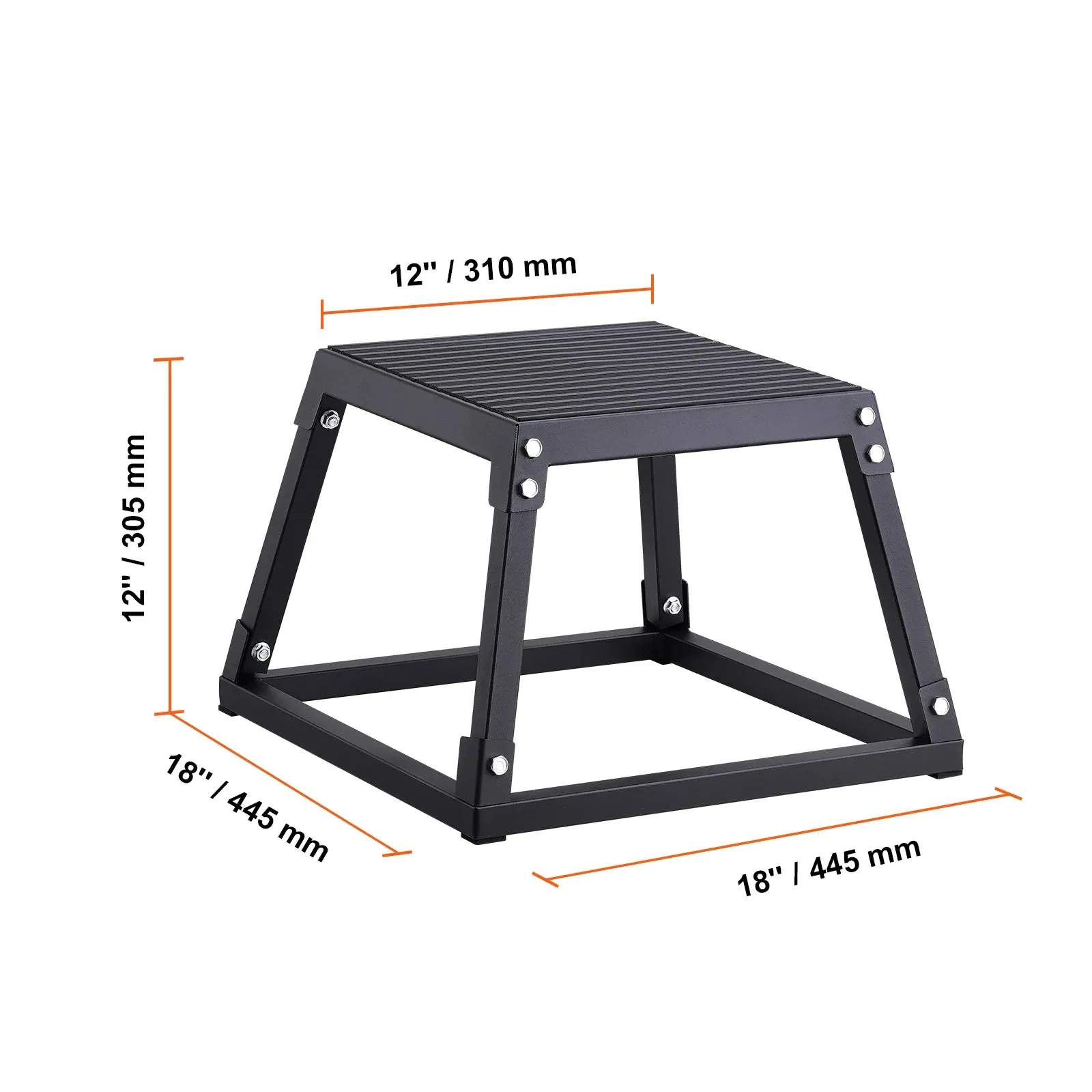 Anti-Slip Plyometric Exercise Jump Box For Strength Training
