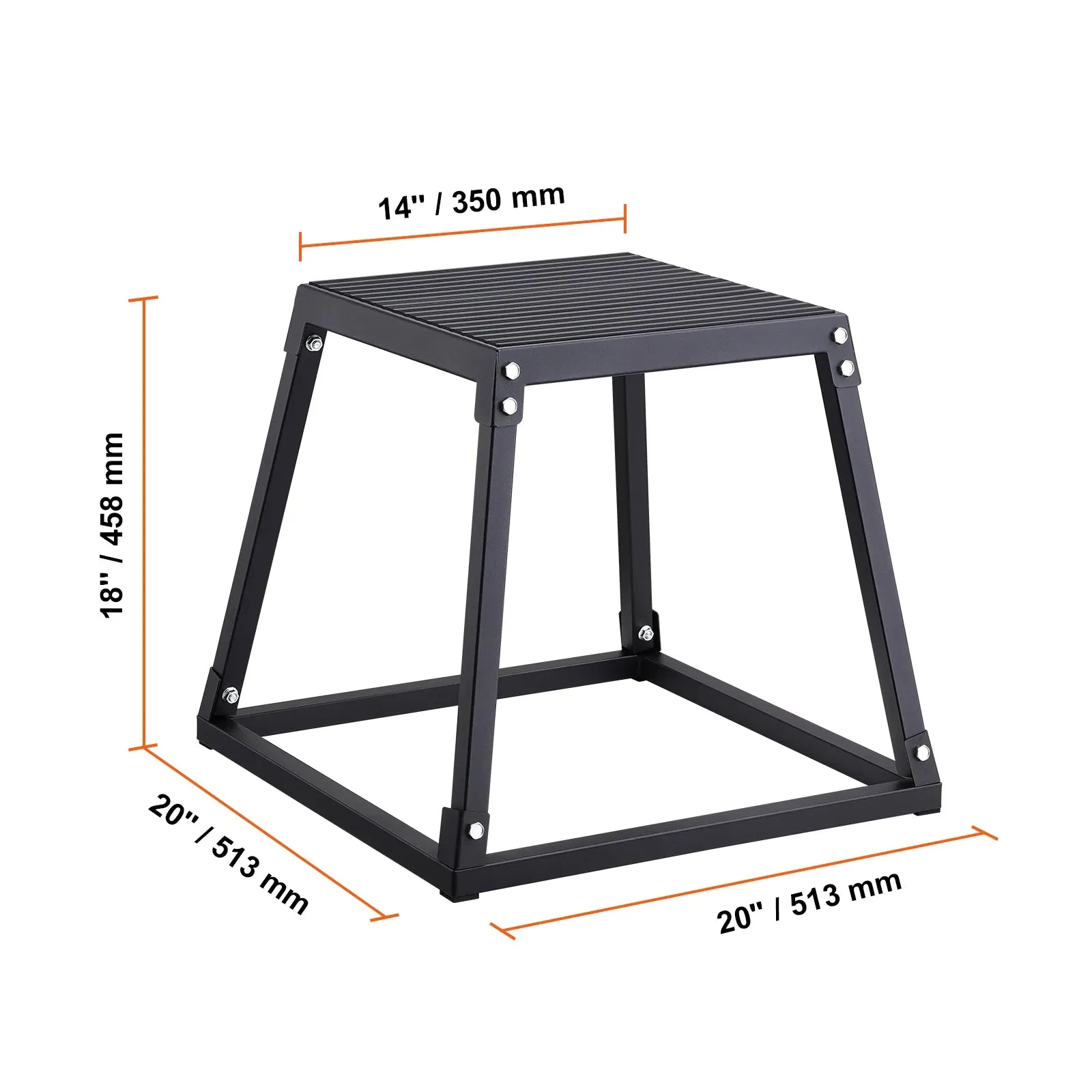 Anti-Slip Plyometric Exercise Jump Box For Strength Training