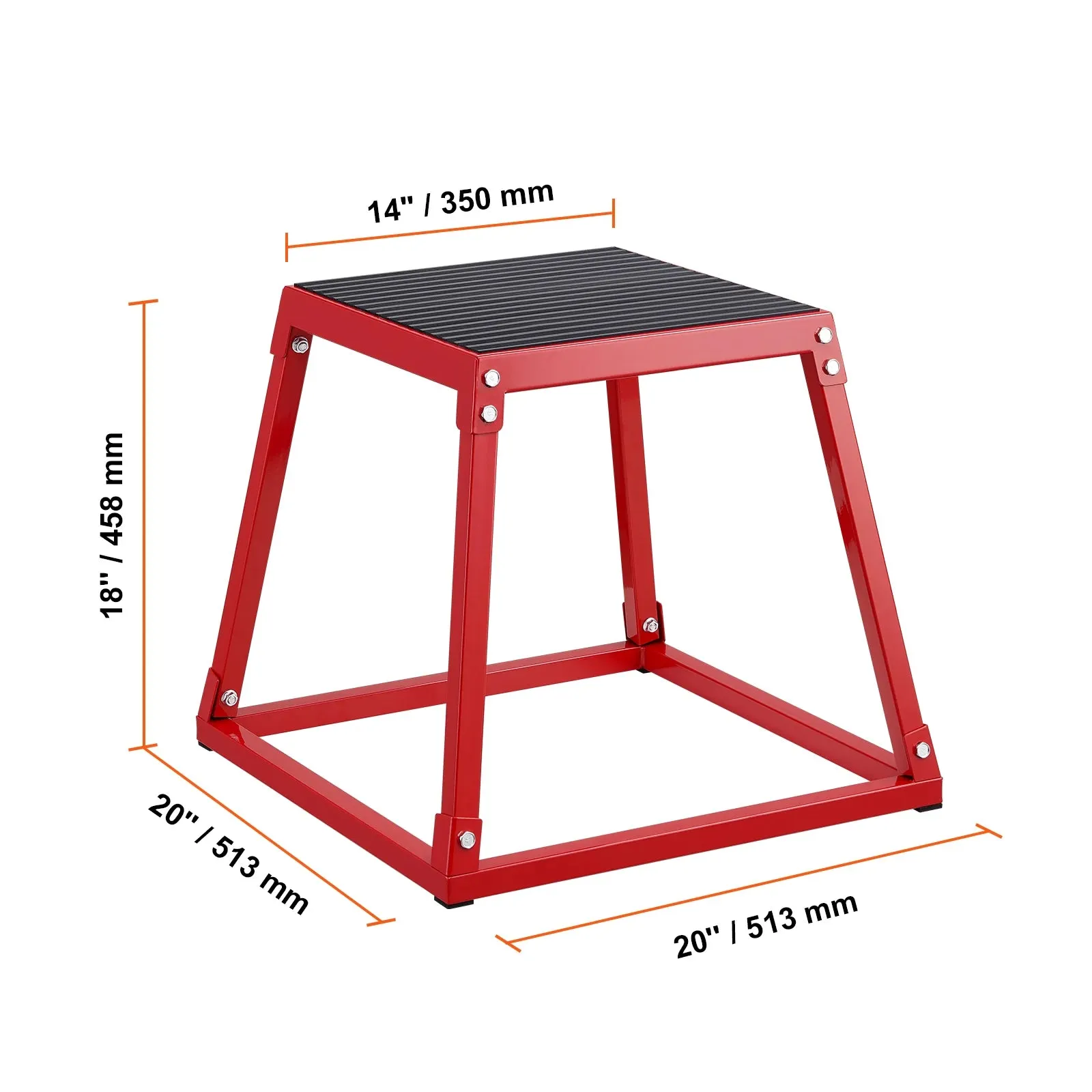 Anti-Slip Plyometric Exercise Jump Box For Strength Training