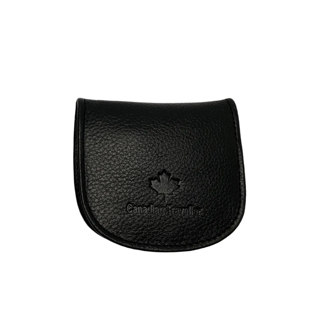 'Canadian Traveller' Coin Pouch with Snap Button Closure - JB/831