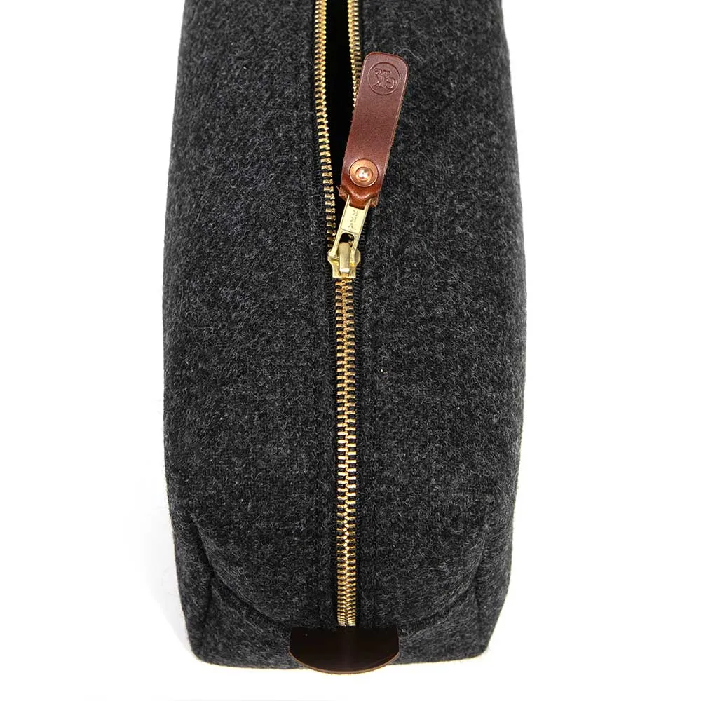 Charcoal Wool Travel Kit