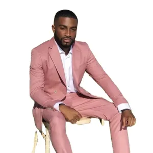 Classic 3Piece Suit For Men Plaids Executive Office Apparel