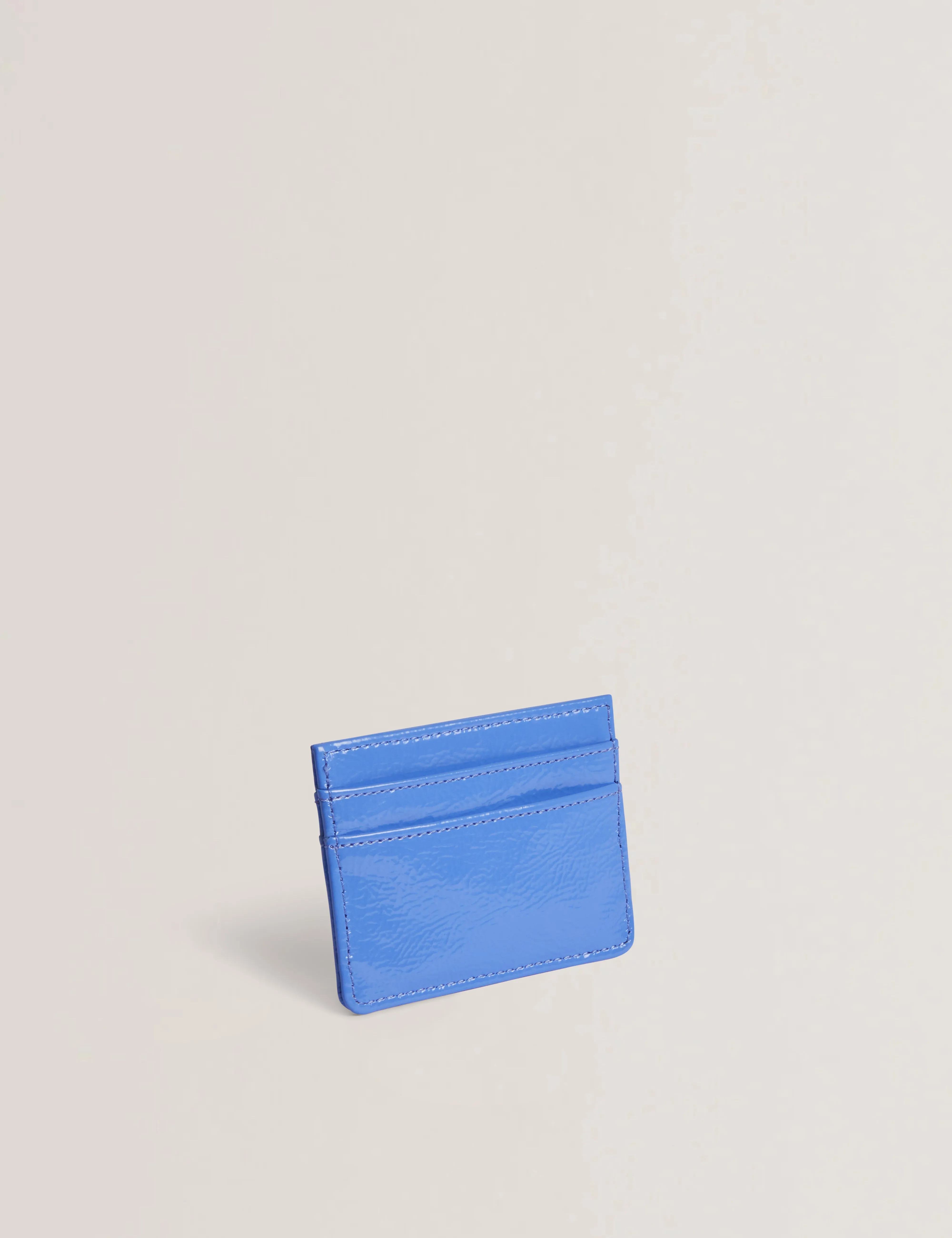Crinkli Crinkle Icon Card Holder Mid-Blue