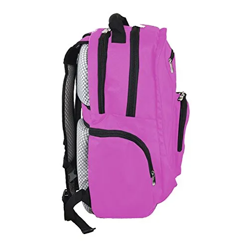 Denco NBA San Antonio Spurs Voyager Laptop Backpack, 19-inches, Pink