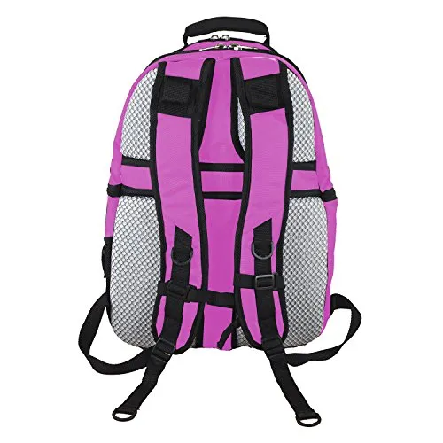 Denco NBA San Antonio Spurs Voyager Laptop Backpack, 19-inches, Pink