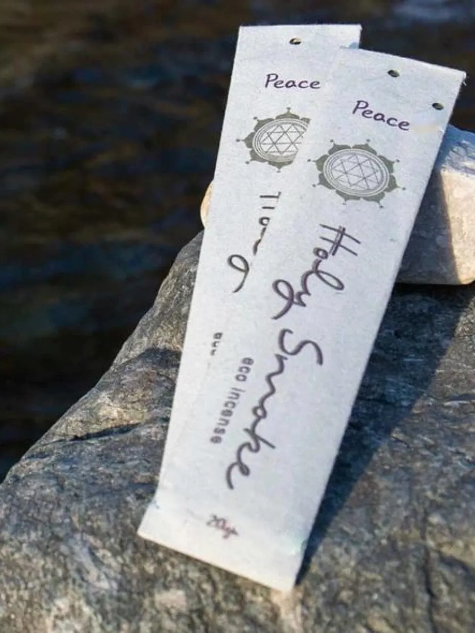 Holy Smoke Incense - Peace - Eco-friendly / Low tox