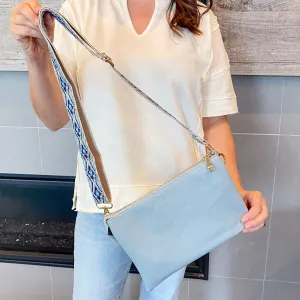 Jen & Co Izzy Crossbody Handbag - Baby Blue