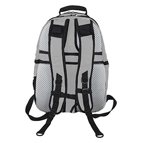 NBA Golden State Warriors Voyager Laptop Backpack, 19-inches, Grey