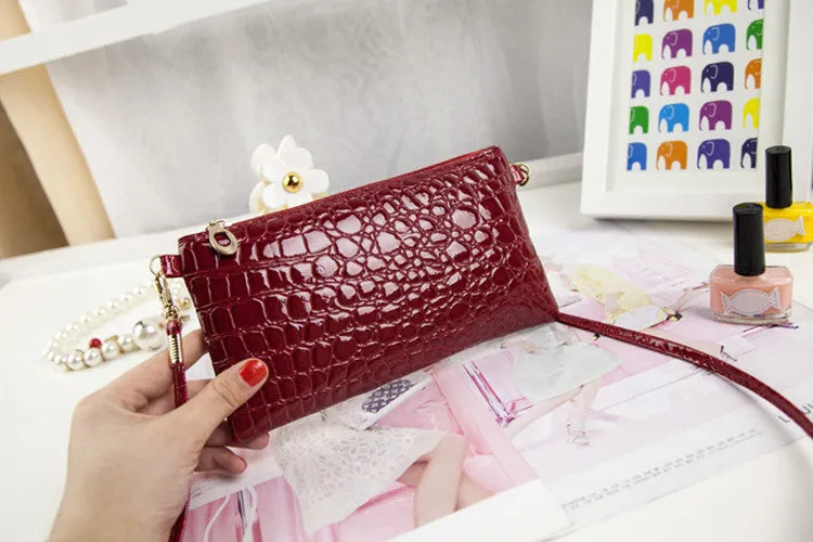 New Women Lady PU Leather Hangbag Messenger Shoulder Hoho Purse Satchel Crossbody Bag