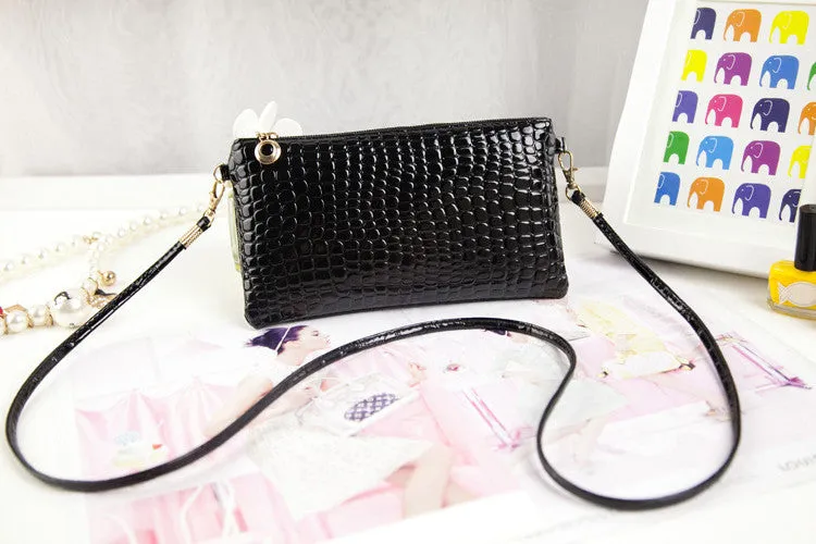 New Women Lady PU Leather Hangbag Messenger Shoulder Hoho Purse Satchel Crossbody Bag
