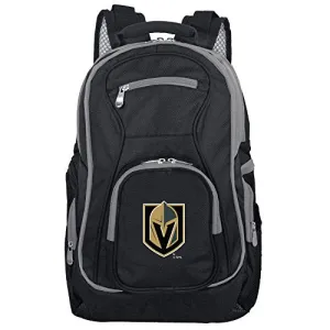 NHL Vegas Golden Knights Colored Trim Premium Laptop Backpack