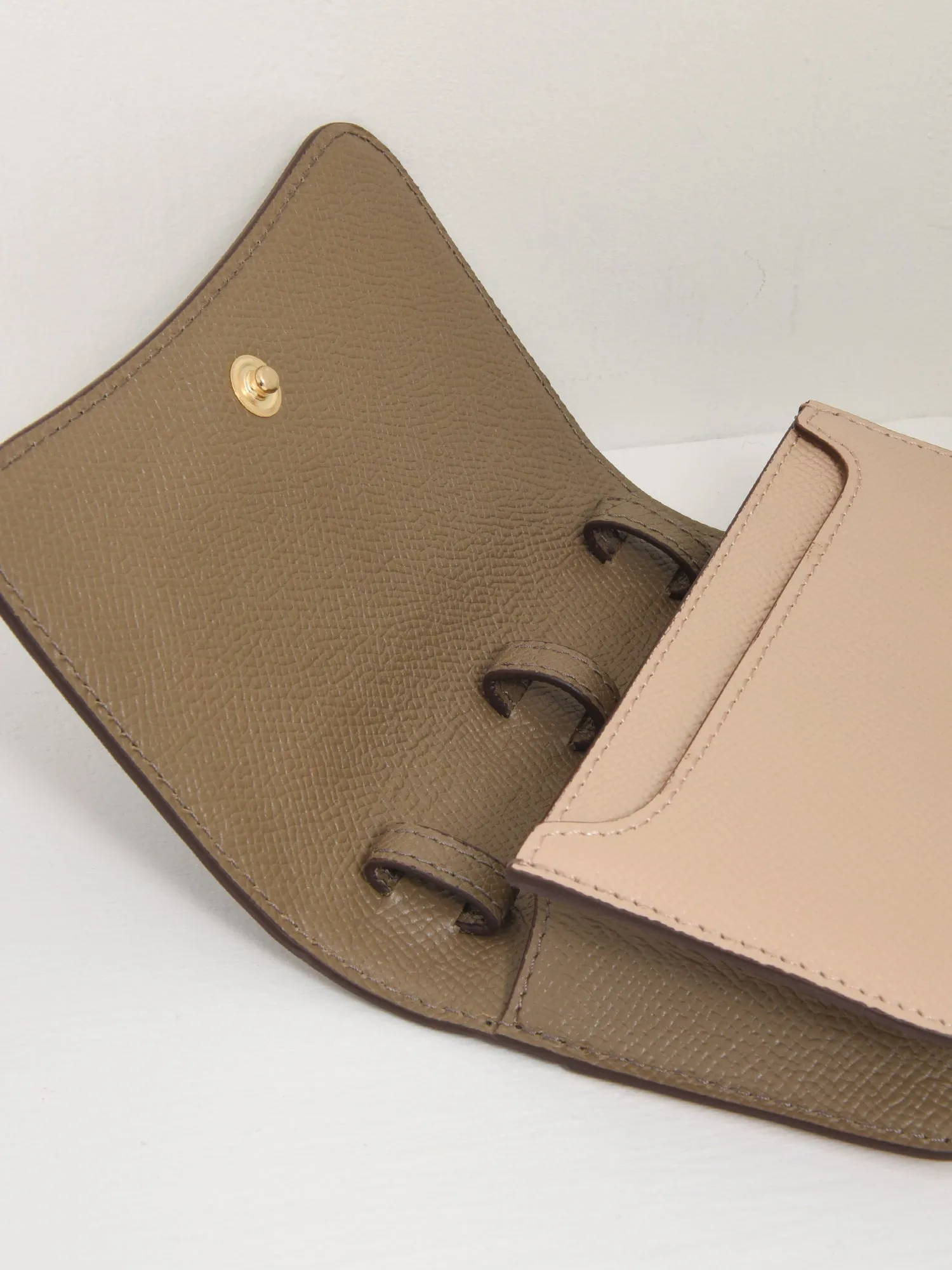 PARIS PARIS CARDHOLDER_TAUPE/POWDER PINK/IVORY/294