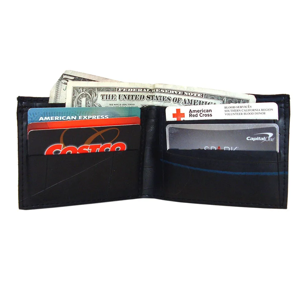 Recycled Rubber Tire Wallet with (or without) Logo