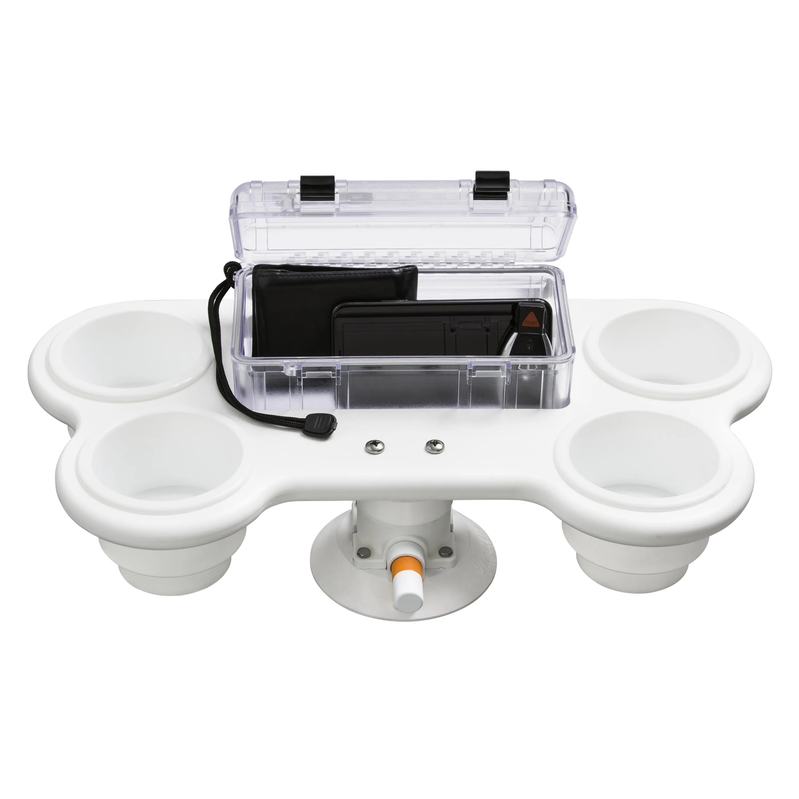 SEA SUCKER 4-CUP HOLDER WITH LARGE DRY BOX