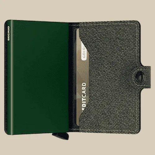 Secrid Miniwallet THE TWIST Green