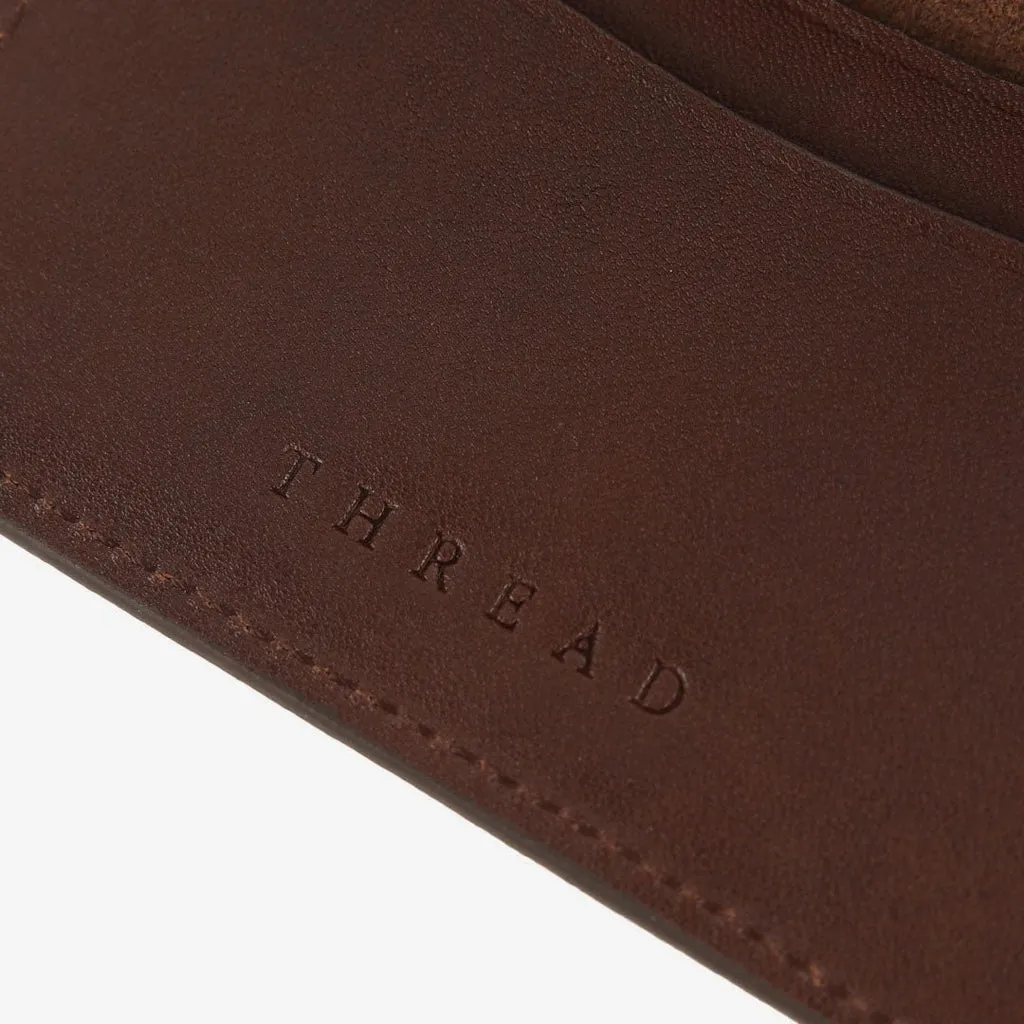 Thread Wallets Bifold Wallet - Chocolate