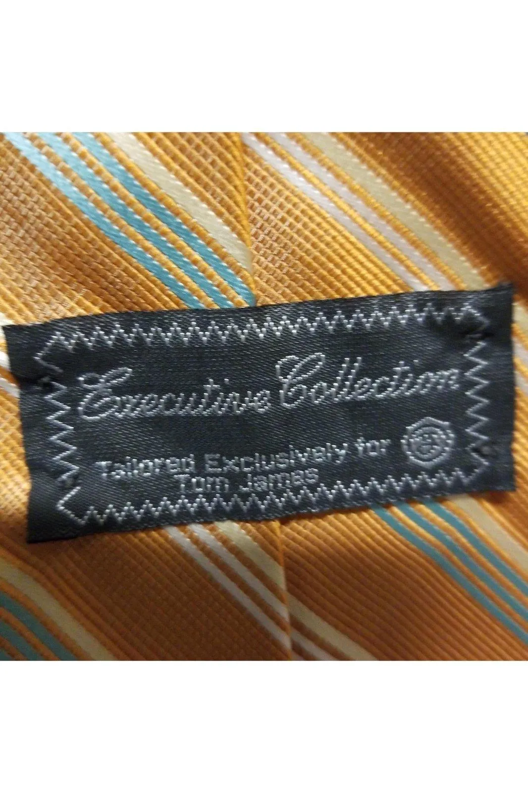 Tom James, Executive Collection men's gold tie