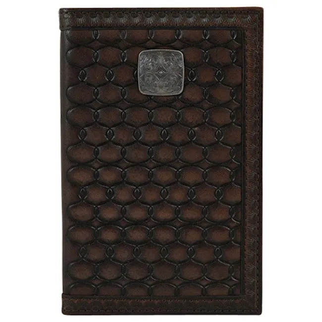 Trenditions Justin Men's Low-profile Rodeo Tooled Wallet