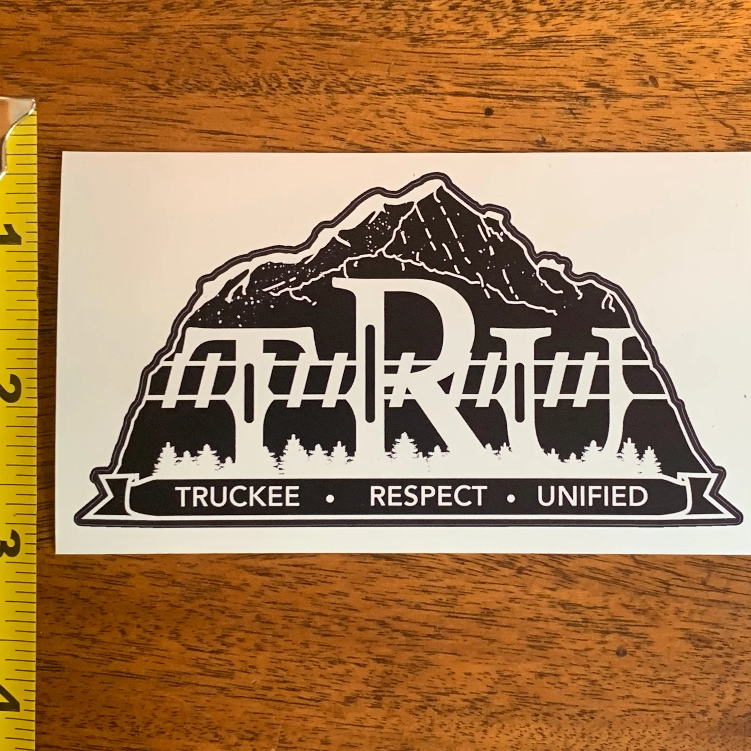 TruckeeTRU Logo Stickers