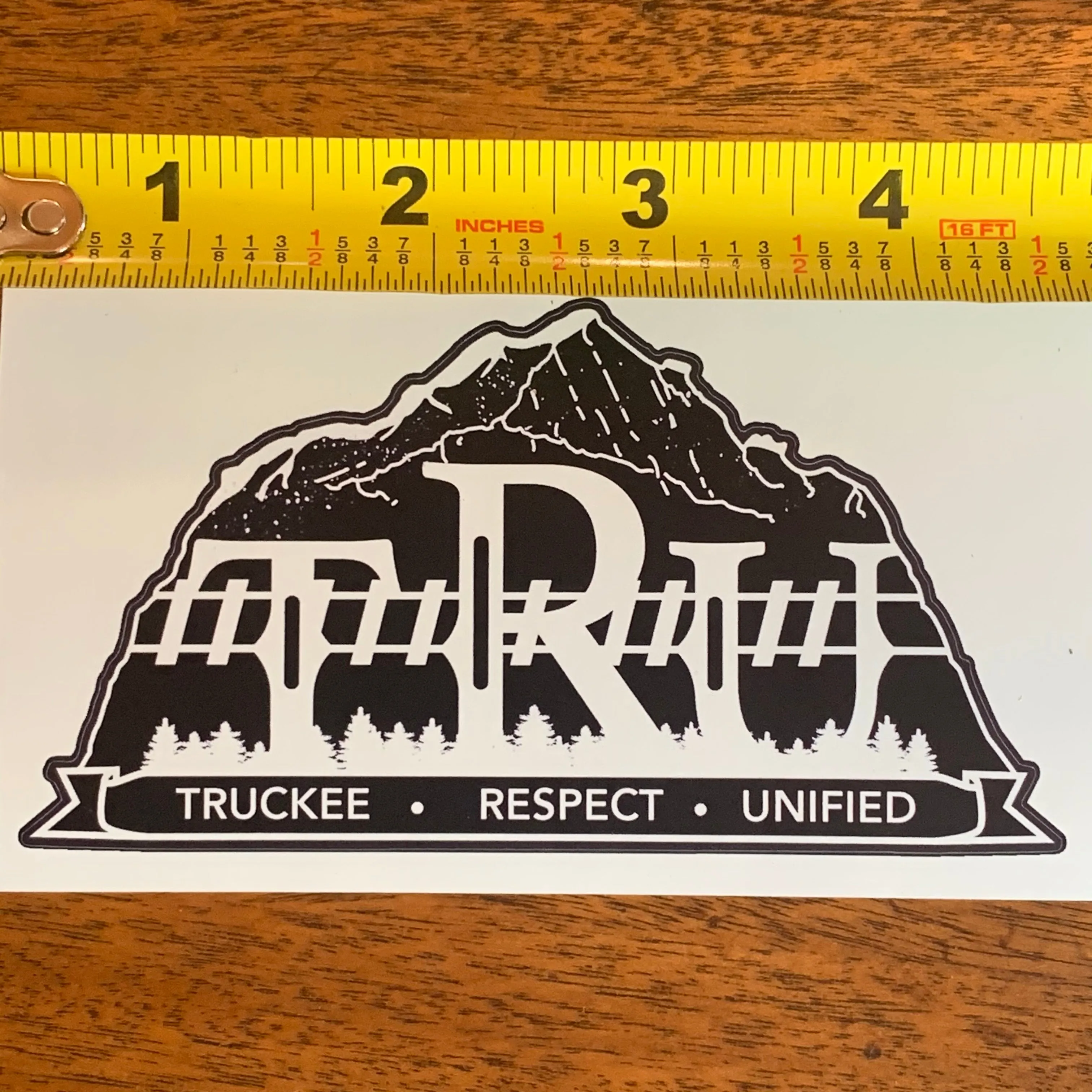 TruckeeTRU Logo Stickers