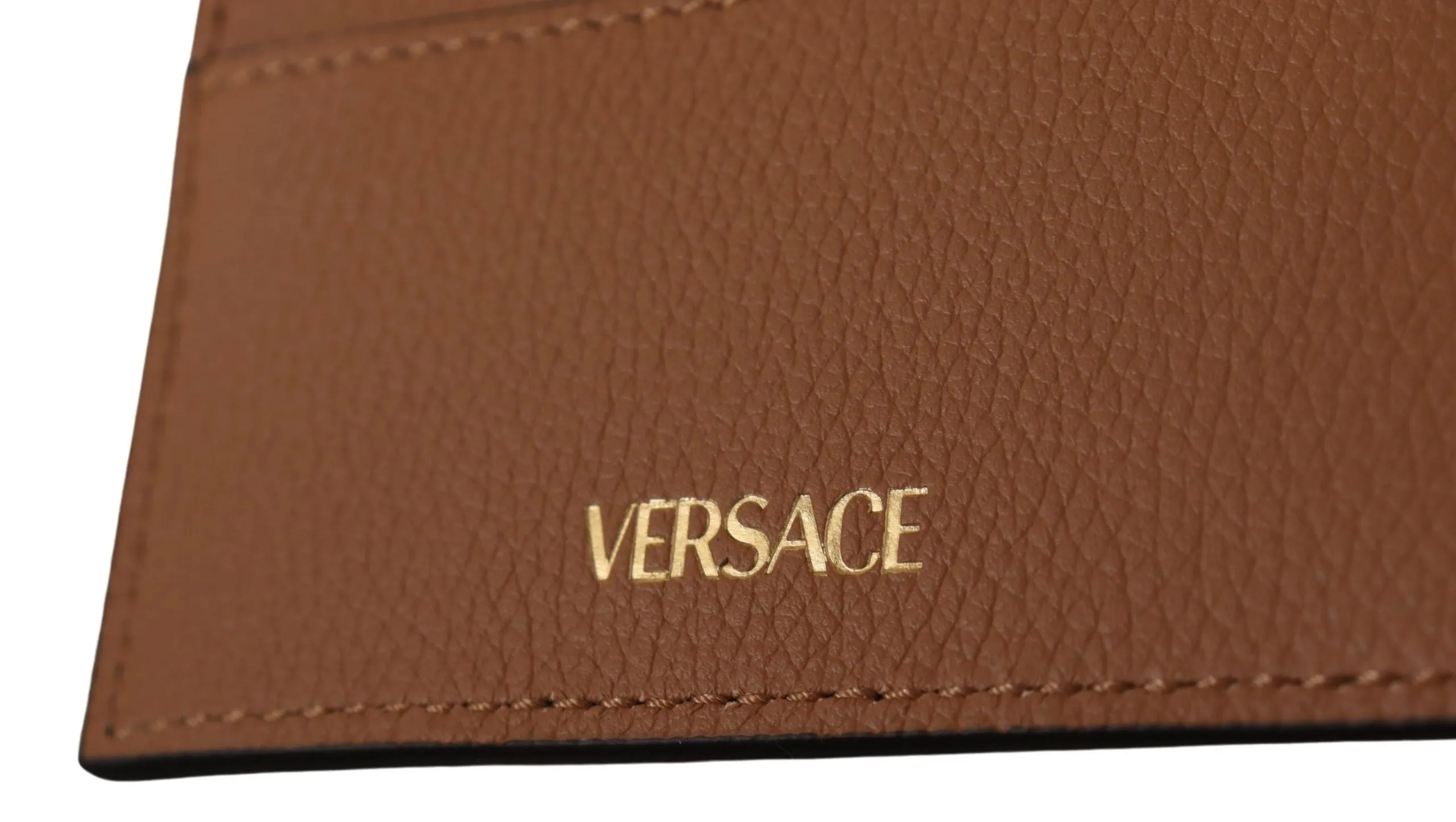 Versace Medusa Brown card holder