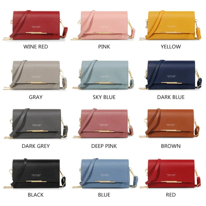 Women's Wallet Korean Handbag Multi Card Large Capacity Casual Shoulder Bag Mobile Phone Packet